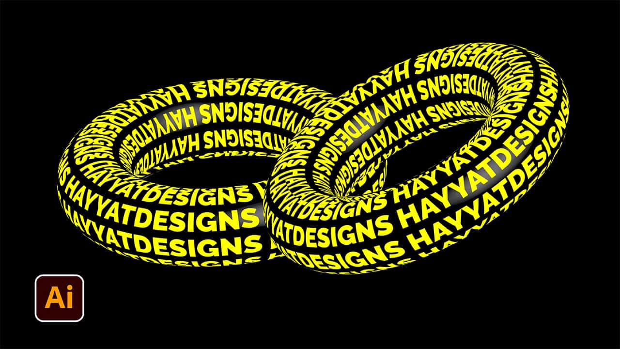 3D Typography – Illustrator Tutorial